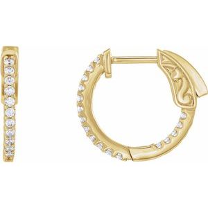 Inside-Outside Hoop Earrings