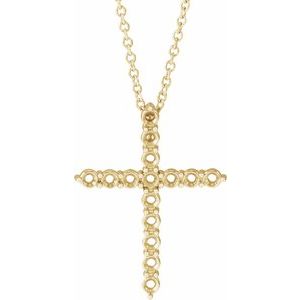 Accented Cross Necklace or Pendant - Image 3