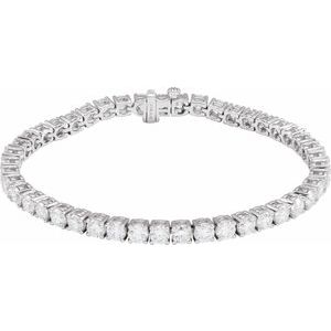 Lab-Grown Diamond Line Bracelet