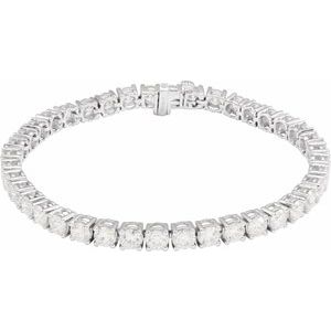 Lab-Grown Diamond Line Bracelet