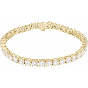 Lab-Grown Diamond Line Bracelet