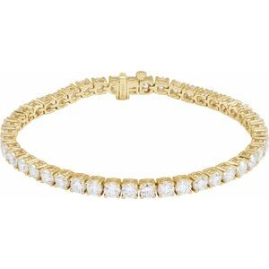 Lab-Grown Diamond Line Bracelet