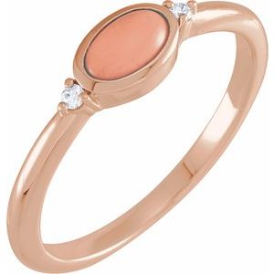 Bezel-Set Cabochon Ring