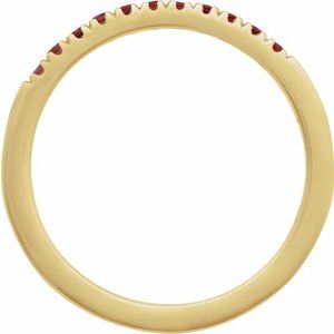 Birthstone Stackable Ring - Image 2