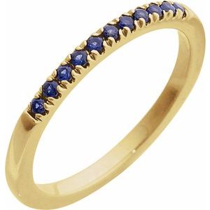 Birthstone Stackable Ring