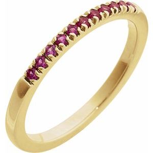 Birthstone Stackable Ring