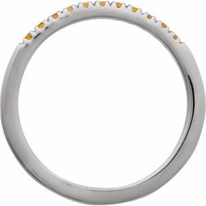 Birthstone Stackable Ring - Image 2