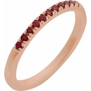 Birthstone Stackable Ring