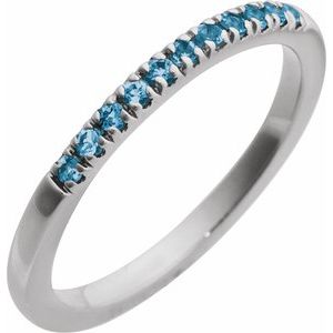 Birthstone Stackable Ring