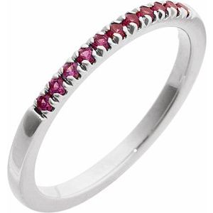 Birthstone Stackable Ring