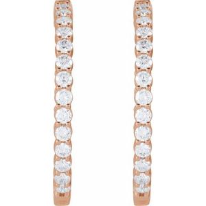Inside-Outside Hoop Earrings - Image 2