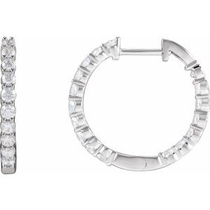 Inside-Outside Hoop Earrings