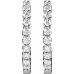 Inside-Outside Hoop Earrings - Image 3