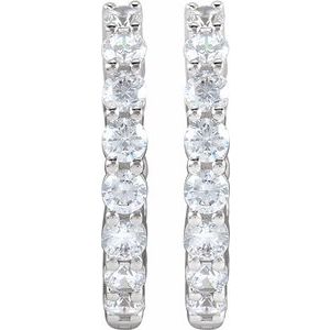 Inside-Outside Hoop Earrings - Image 3