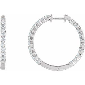 Inside-Outside Hoop Earrings
