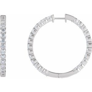Inside-Outside Hoop Earrings