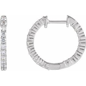 Inside-Outside Hoop Earrings