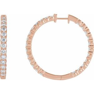 Inside-Outside Hoop Earrings
