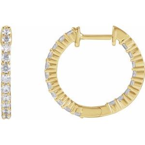 Inside-Outside Hoop Earrings