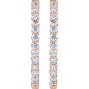 Inside-Outside Hoop Earrings - Image 2