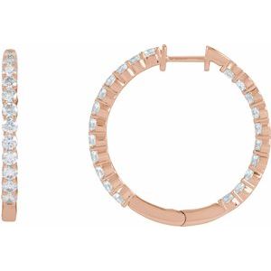 Inside-Outside Hoop Earrings