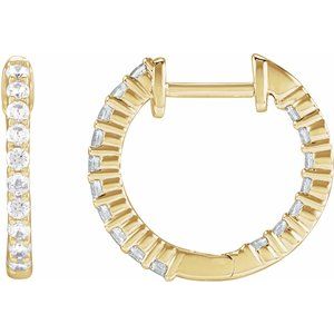 Inside-Outside Hoop Earrings