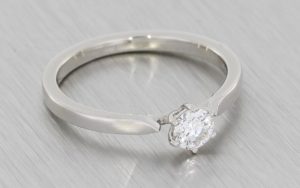 Modified Custom Solitaire Engagement Ring