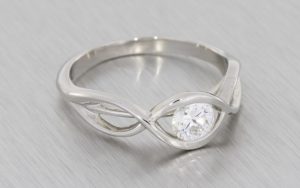 Infinity Engagement Ring - Portfolio