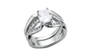 Engagement and wedding ring set - Portfolio