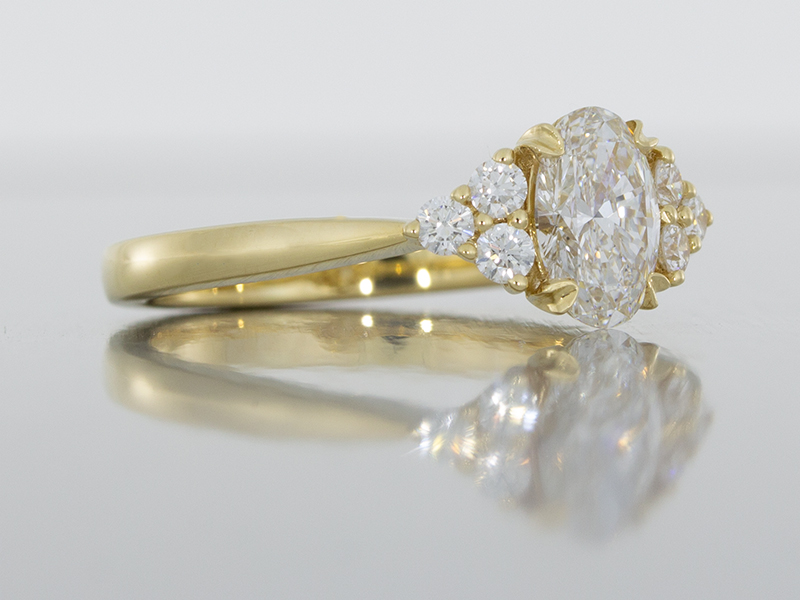 Why Yellow Gold Can Make the Perfect Custom Engagement Ring