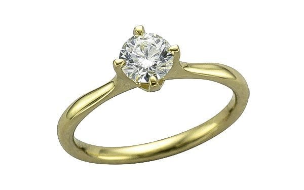 Understated Elegant Engagement Ring – Portfolio