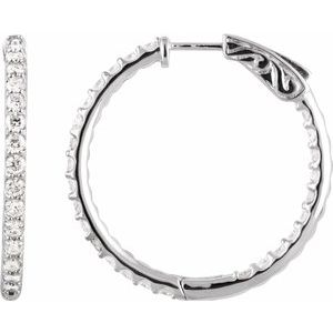Inside-Outside Hoop Earrings
