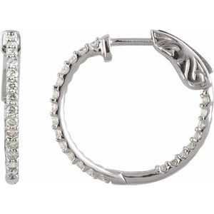 Inside-Outside Hoop Earrings