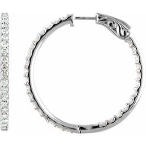 Inside-Outside Hoop Earrings