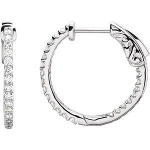 Inside-Outside Hoop Earrings