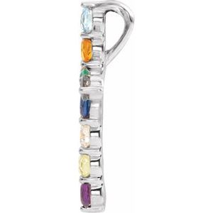 Accented Cross Necklace or Pendant - Image 2