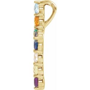 Accented Cross Necklace or Pendant - Image 2