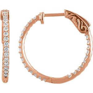 Inside-Outside Hoop Earrings