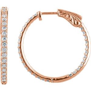 Inside-Outside Hoop Earrings