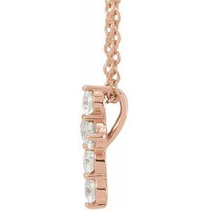 Accented Cross Necklace or Pendant - Image 2