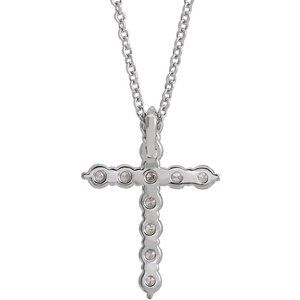 Accented Cross Necklace or Pendant - Image 3