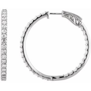 Inside-Outside Hoop Earrings
