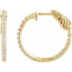 Inside-Outside Hoop Earrings