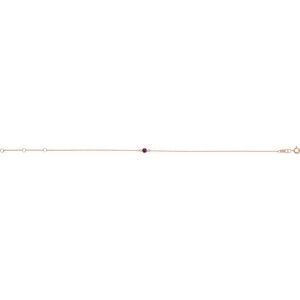 Bezel-Set Link Bracelet - Image 2