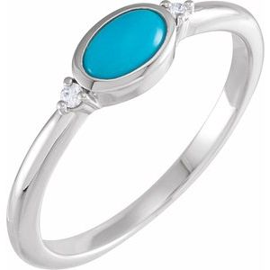 Bezel-Set Cabochon Ring