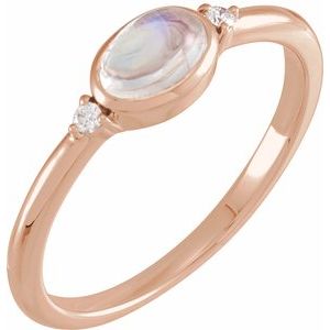 Bezel-Set Cabochon Ring
