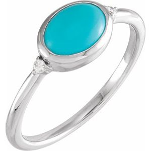 Bezel-Set Cabochon Ring