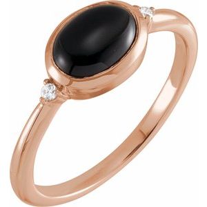 Bezel-Set Cabochon Ring