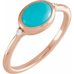 Bezel-Set Cabochon Ring