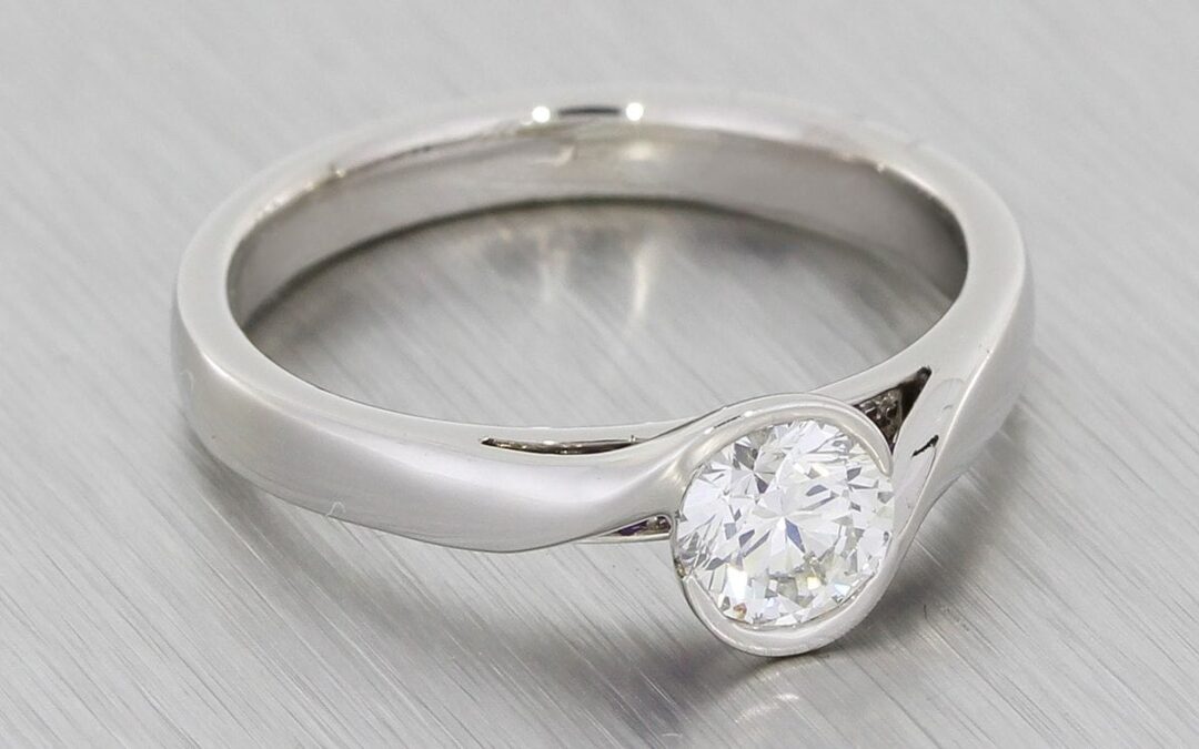 Diamond And Amethyst Bypass Engagement Ring – Portfolio